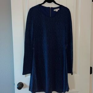 Love Riche Navy Knit Dress